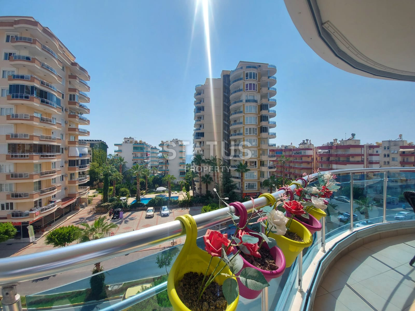 Трехкомнатные апартаменты в Махмутларе на улице Барбаросса в комплексе с бассейном, 120м2 фото 7