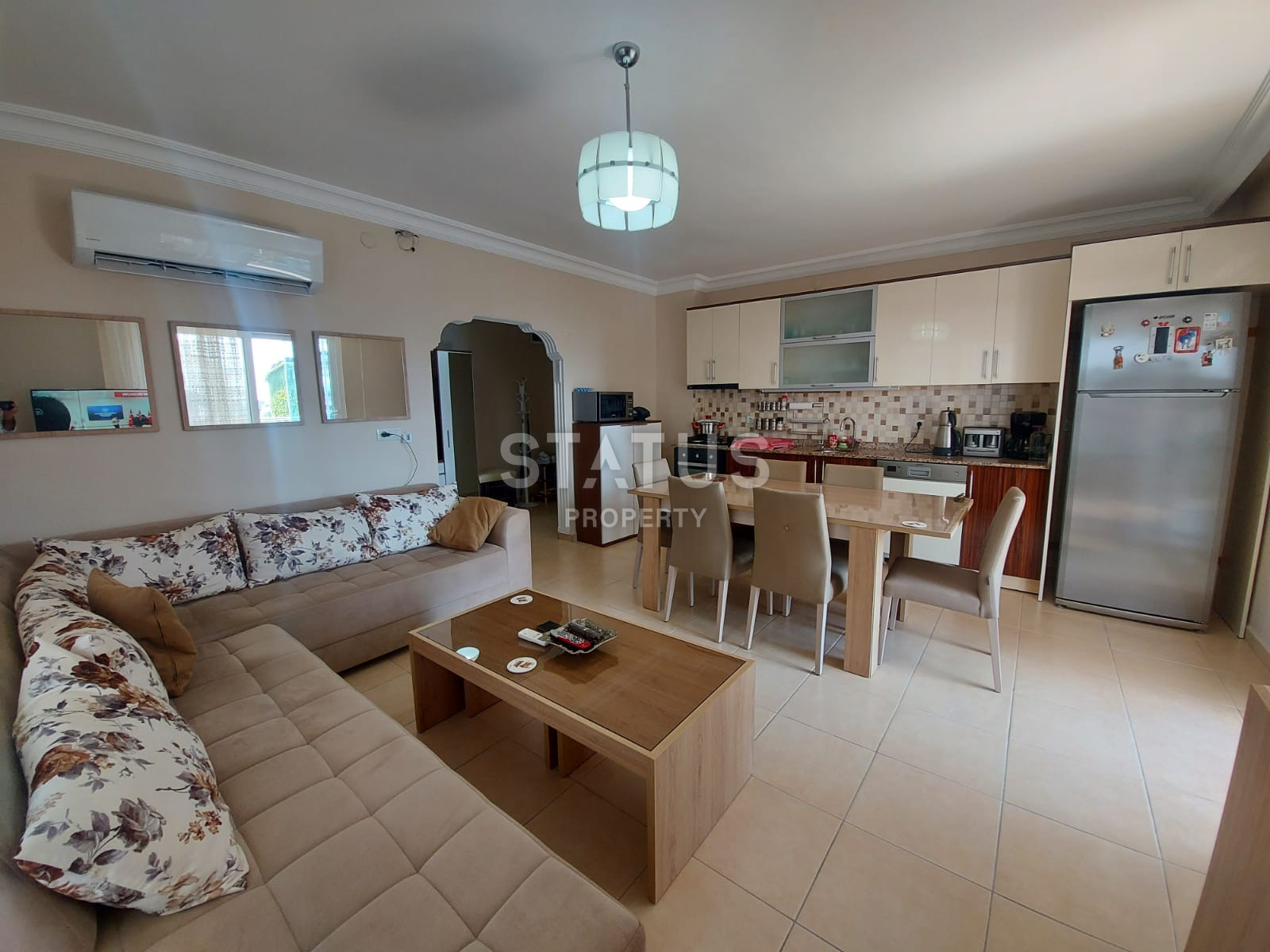 Трехкомнатные апартаменты в Махмутларе на улице Барбаросса в комплексе с бассейном, 120м2 фото 10