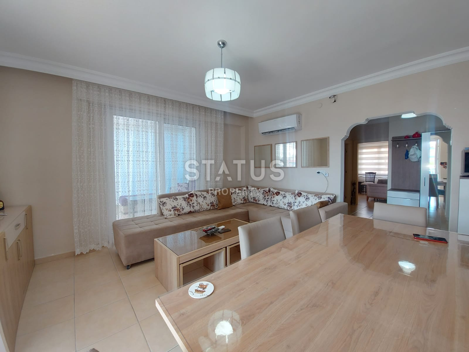 Трехкомнатные апартаменты в Махмутларе на улице Барбаросса в комплексе с бассейном, 120м2 фото 12