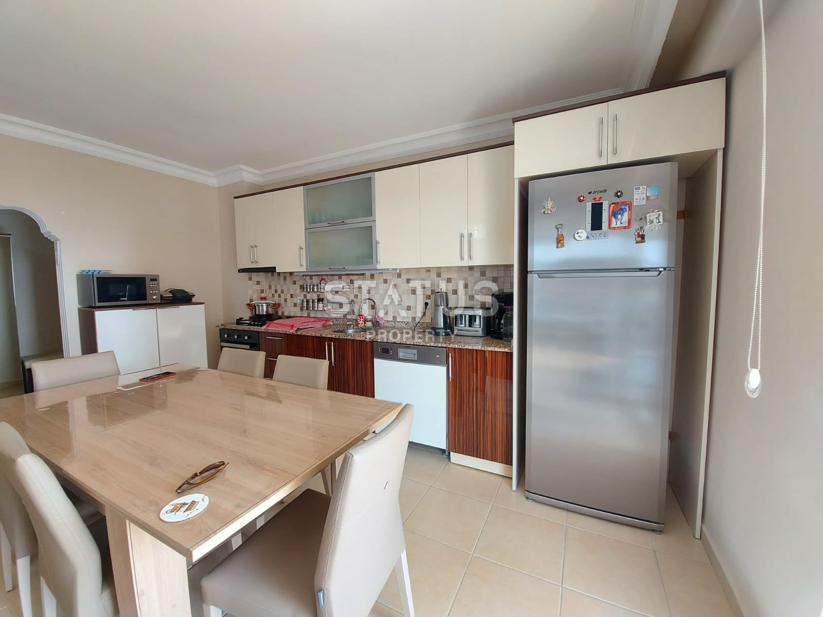 Трехкомнатные апартаменты в Махмутларе на улице Барбаросса в комплексе с бассейном, 120м2 фото 13