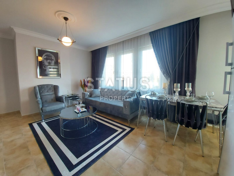 Выгодное предложение 2+1 в Махмутларе с полным пакетом мебели и бытовой техникой, 350 метров к морю фото 1