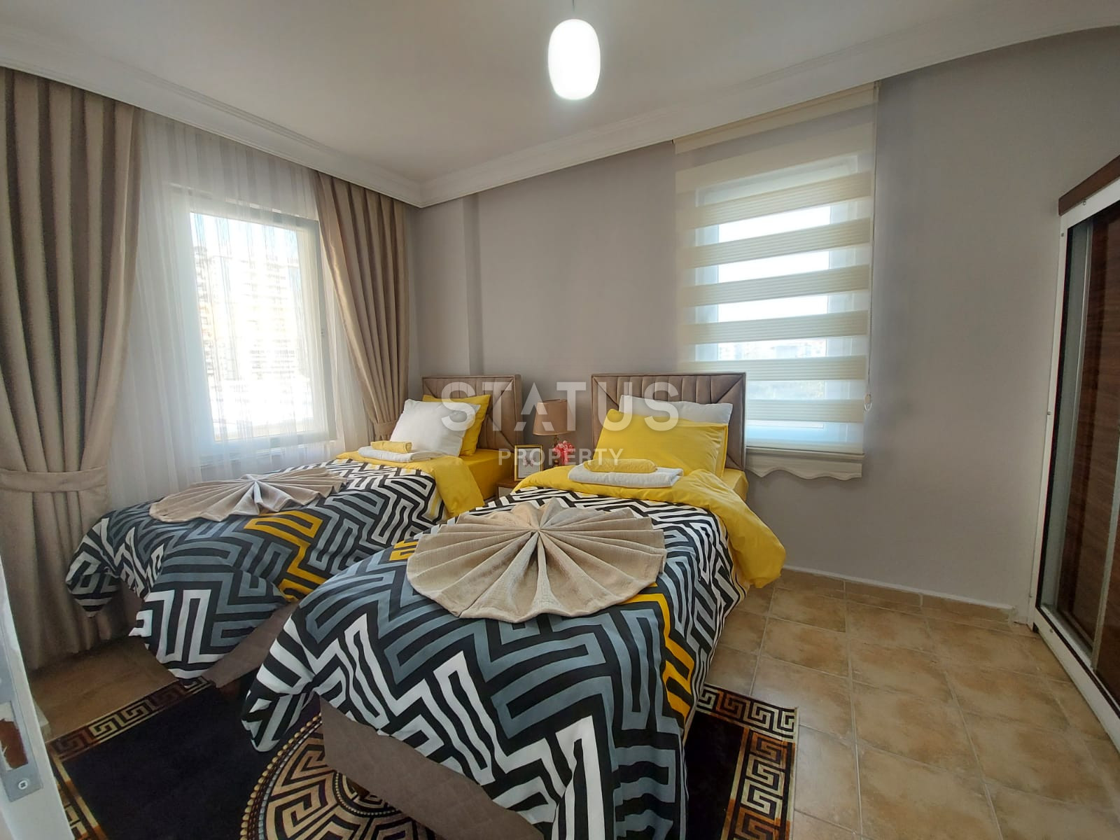 Выгодное предложение 2+1 в Махмутларе с полным пакетом мебели и бытовой техникой, 350 метров к морю фото 5