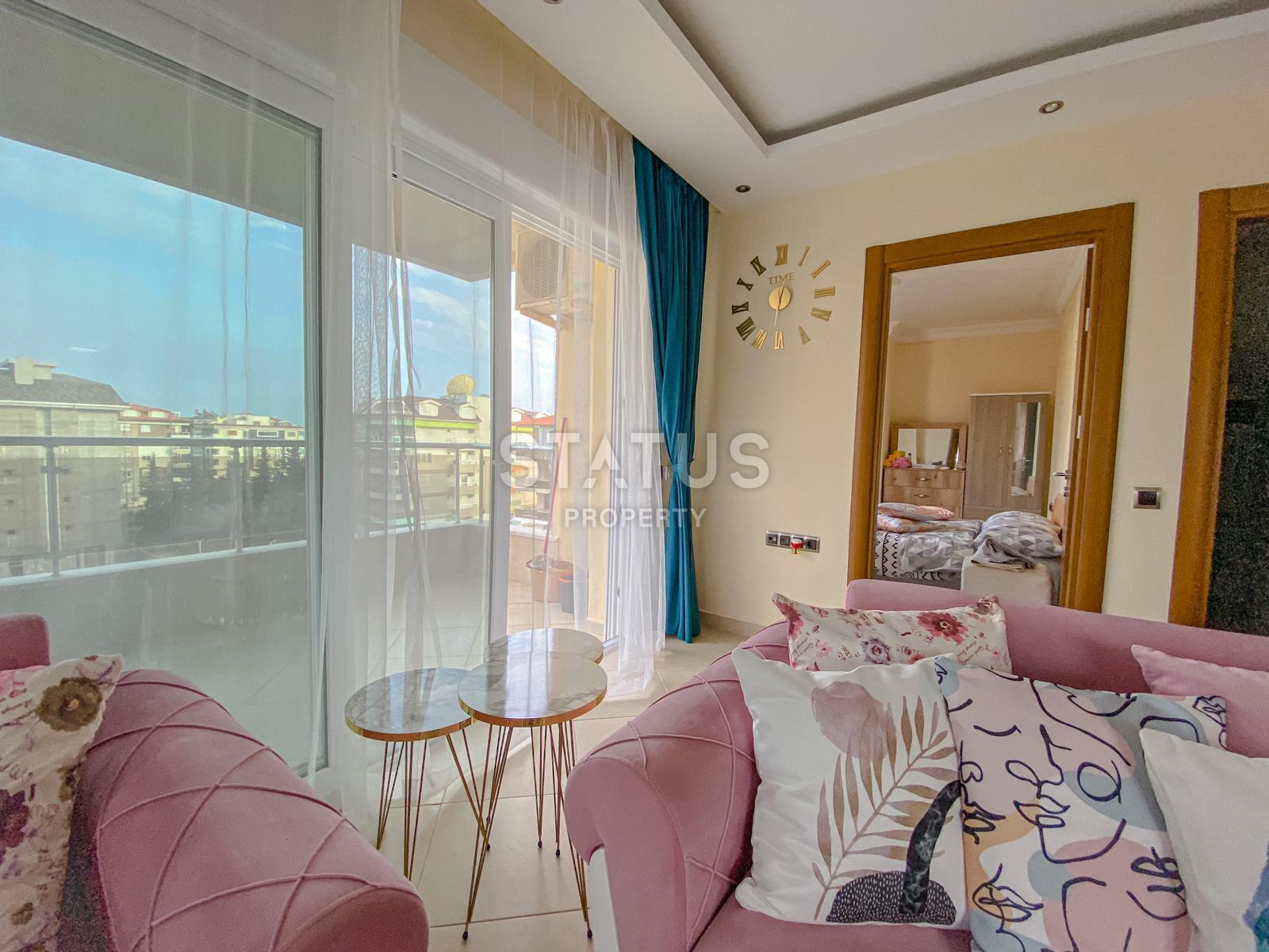 Двухуровневые апартаменты в комплексе с инфраструктурой в Кестеле, вид на море и горы, 130м2 фото 3