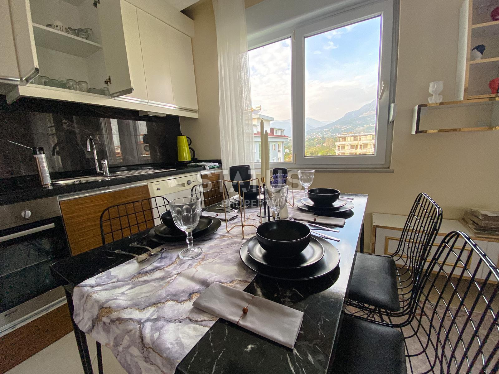 Двухуровневые апартаменты в комплексе с инфраструктурой в Кестеле, вид на море и горы, 130м2 фото 6