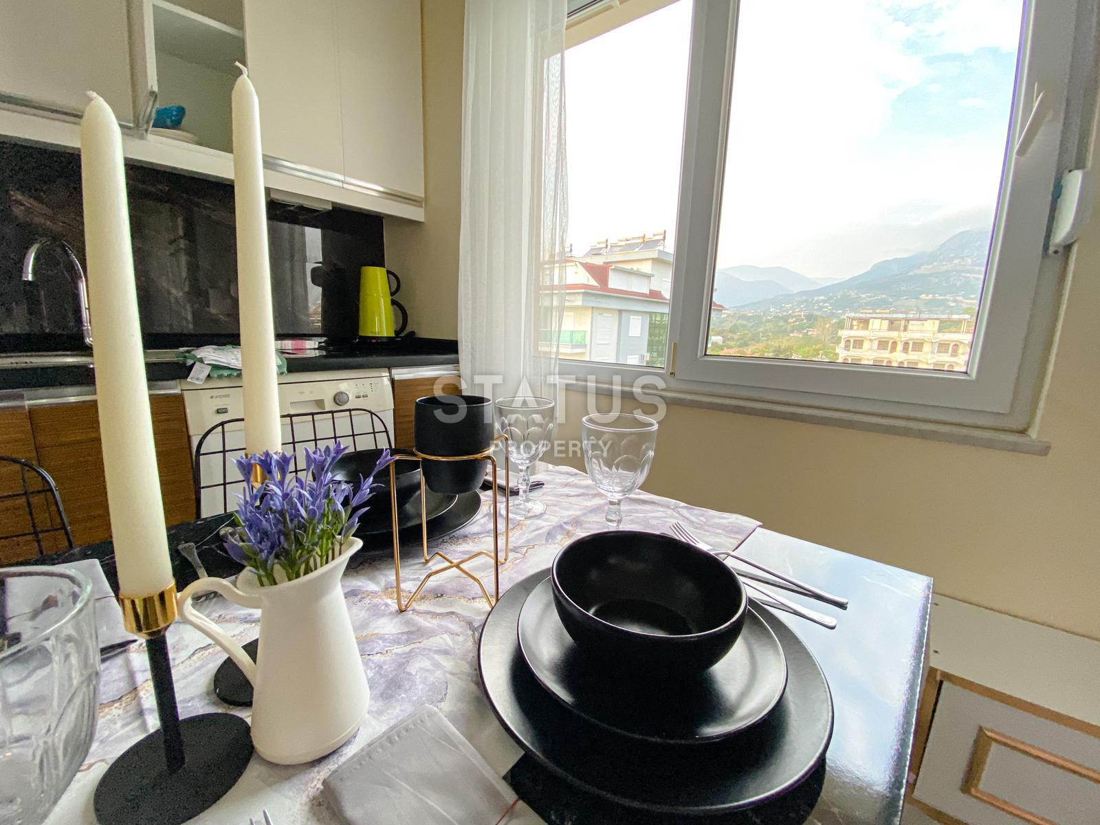 Двухуровневые апартаменты в комплексе с инфраструктурой в Кестеле, вид на море и горы, 130м2 фото 8