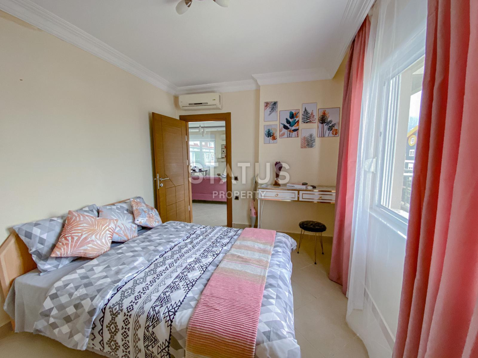 Двухуровневые апартаменты в комплексе с инфраструктурой в Кестеле, вид на море и горы, 130м2 фото 10