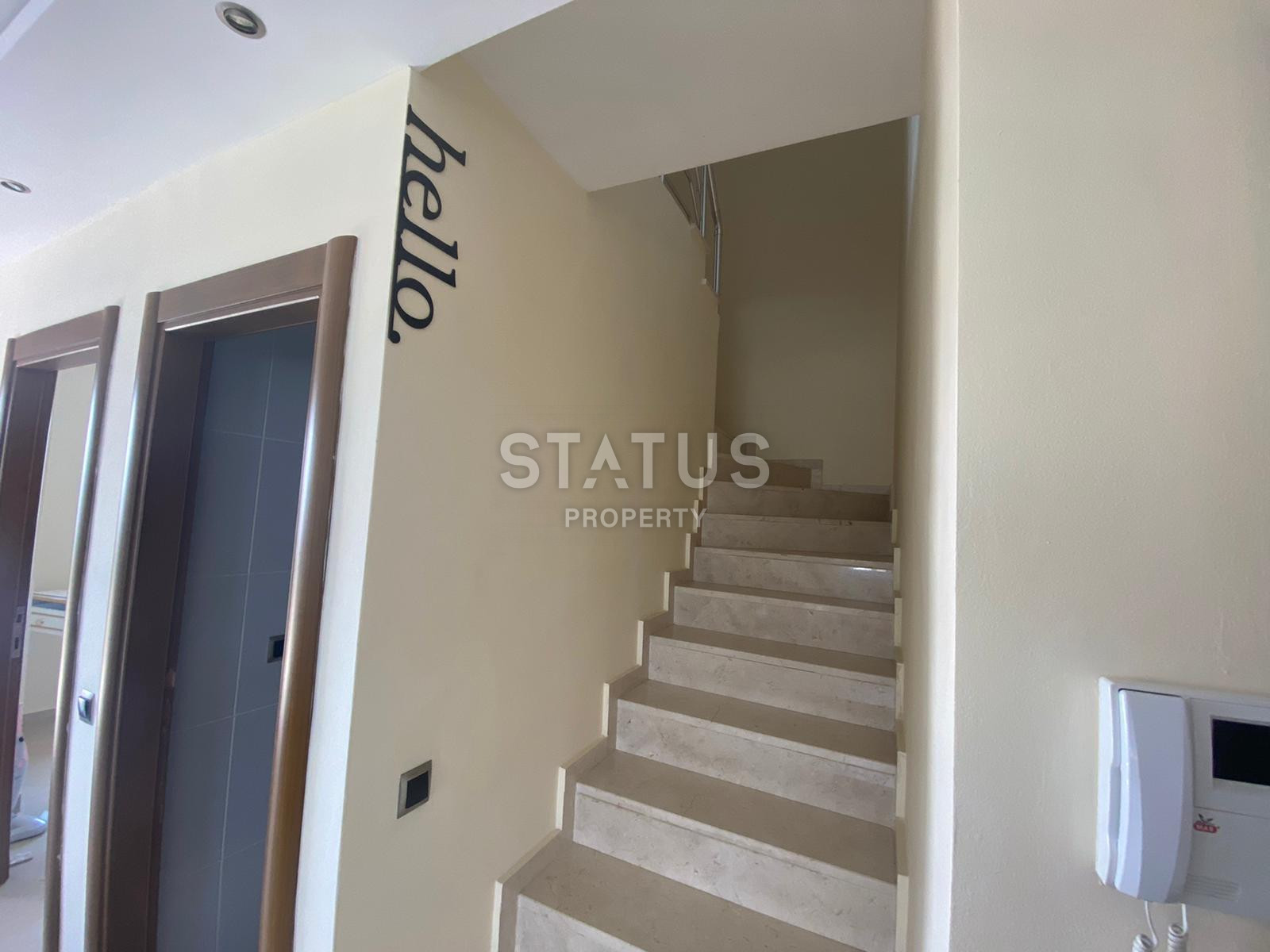 Двухуровневые апартаменты в комплексе с инфраструктурой в Кестеле, вид на море и горы, 130м2 фото 15