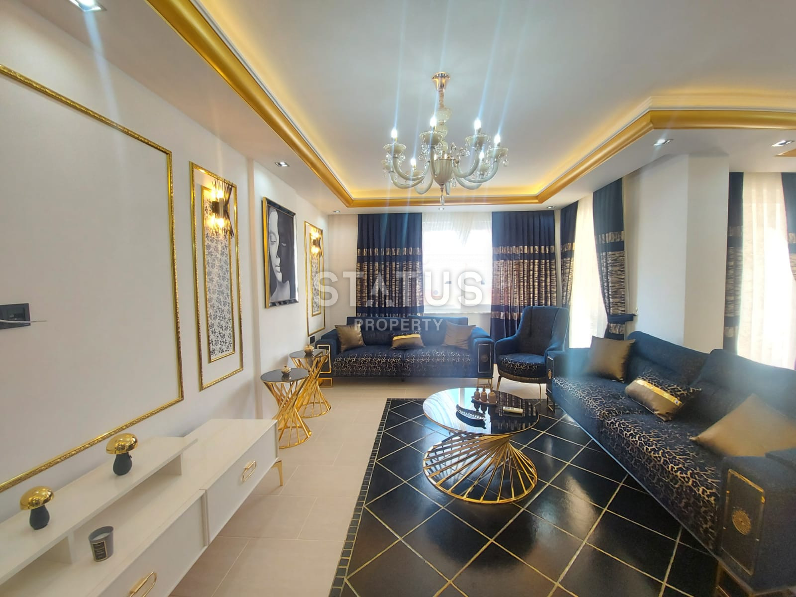 View apartment 2+1 in a complex on the first coastline, completely ready for living, Mahmutlar фото 3