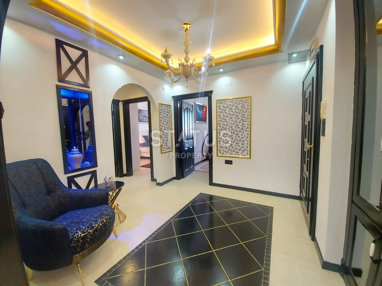 View apartment 2+1 in a complex on the first coastline, completely ready for living, Mahmutlar фото 6