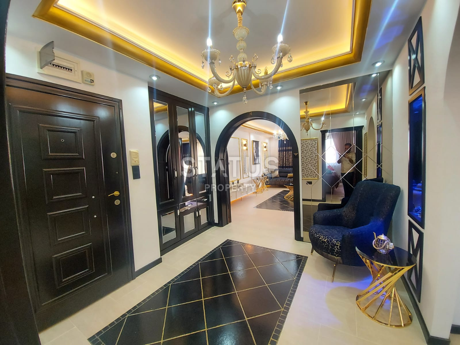 View apartment 2+1 in a complex on the first coastline, completely ready for living, Mahmutlar фото 7