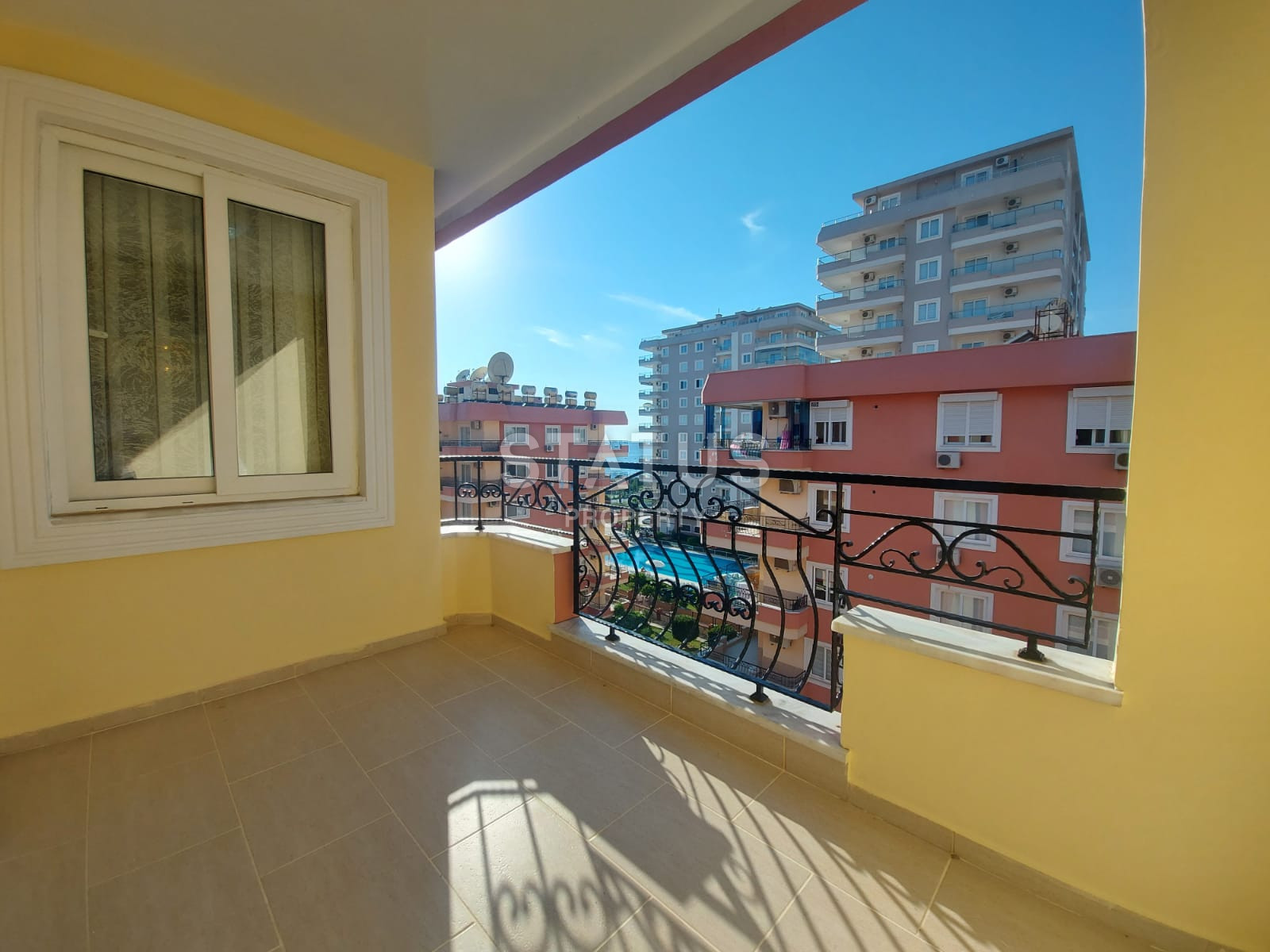 View apartment 2+1 in a complex on the first coastline, completely ready for living, Mahmutlar фото 9