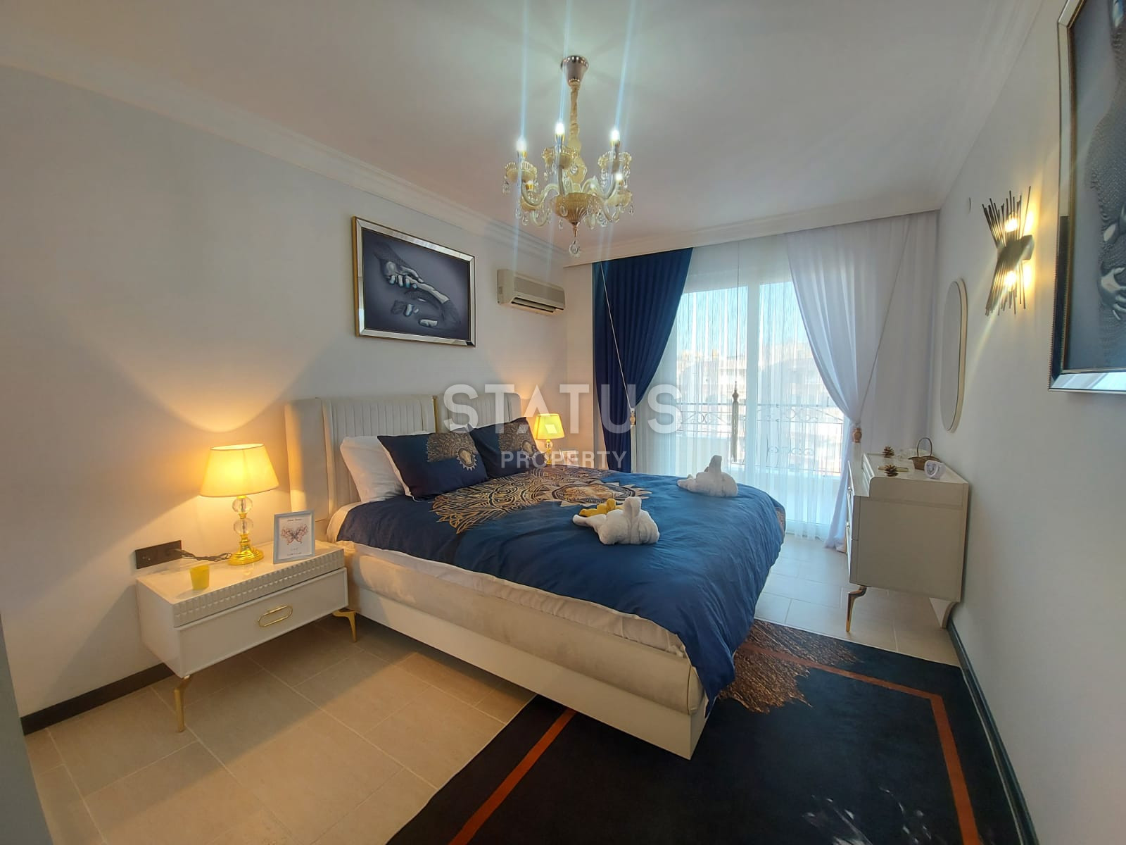 View apartment 2+1 in a complex on the first coastline, completely ready for living, Mahmutlar фото 14