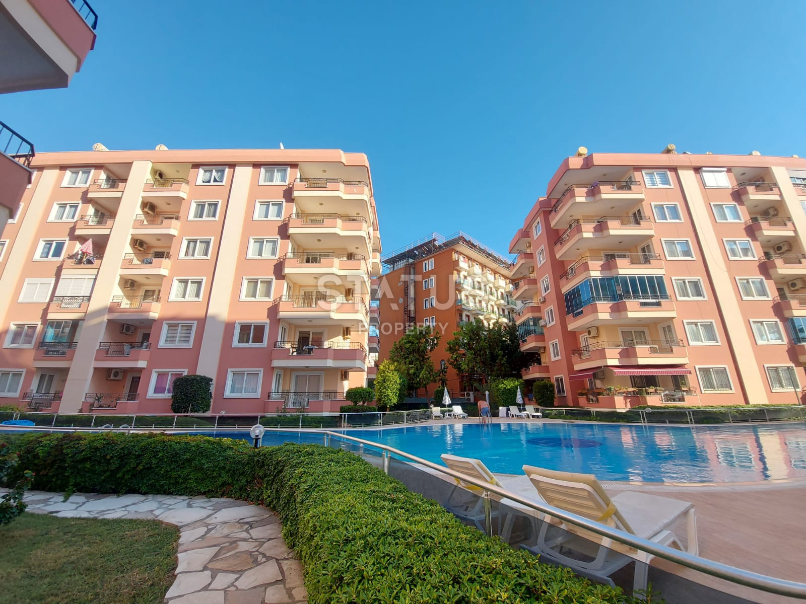 View apartment 2+1 in a complex on the first coastline, completely ready for living, Mahmutlar фото 16