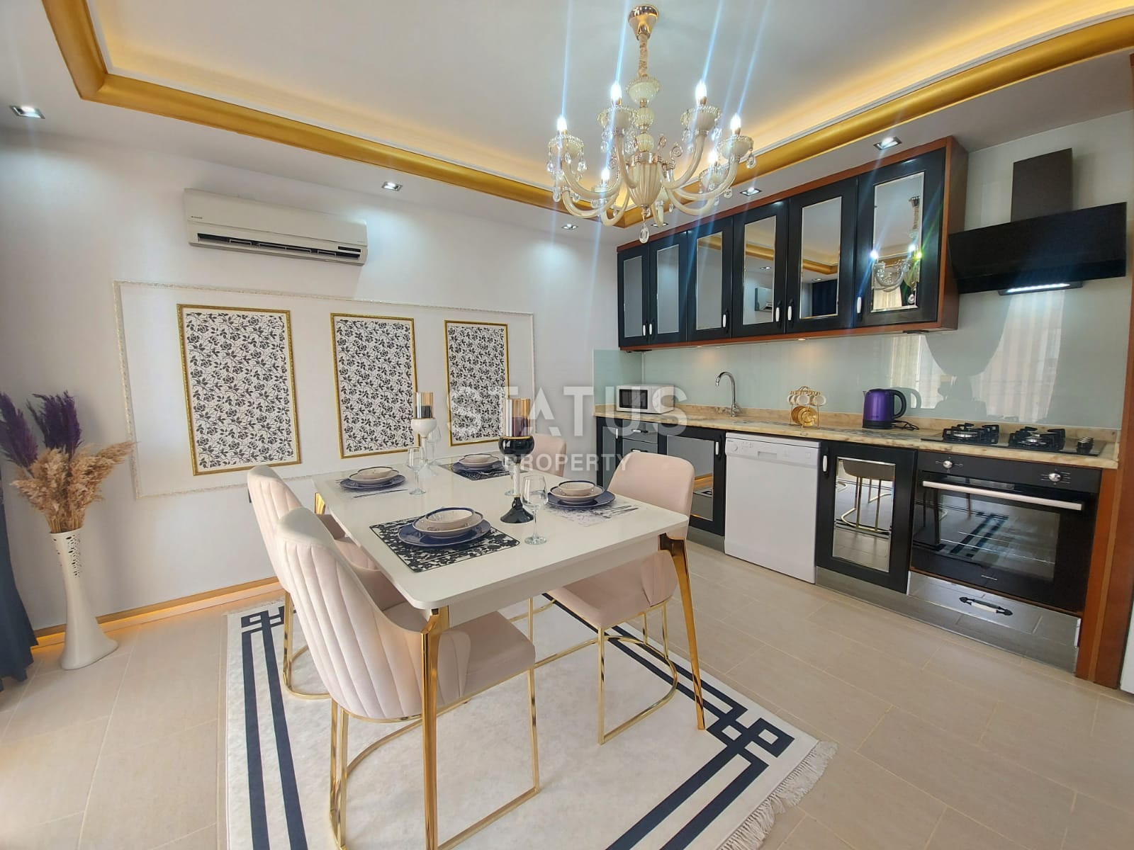 View apartment 2+1 in a complex on the first coastline, completely ready for living, Mahmutlar фото 23