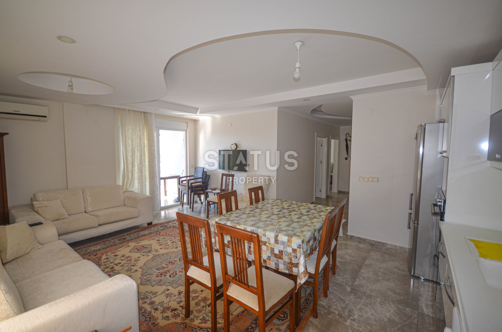 Квартира 2+1 с мебелью, 115 м2. Джикджилли, Алания. фото 17