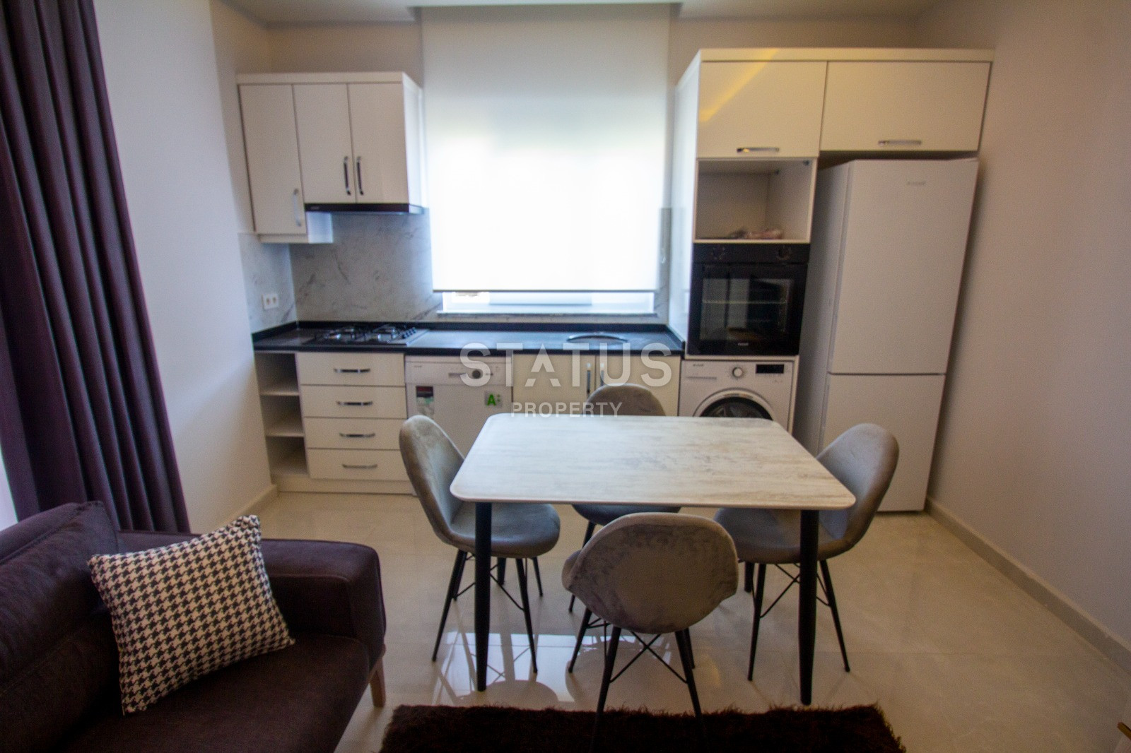 For sale is a 1+1 layout apartment in a new building in the Oba area, 47 m2. фото 4