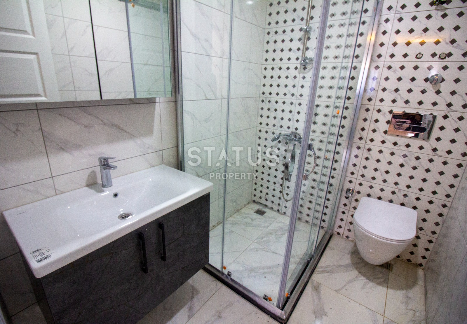 For sale is a 1+1 layout apartment in a new building in the Oba area, 47 m2. фото 5