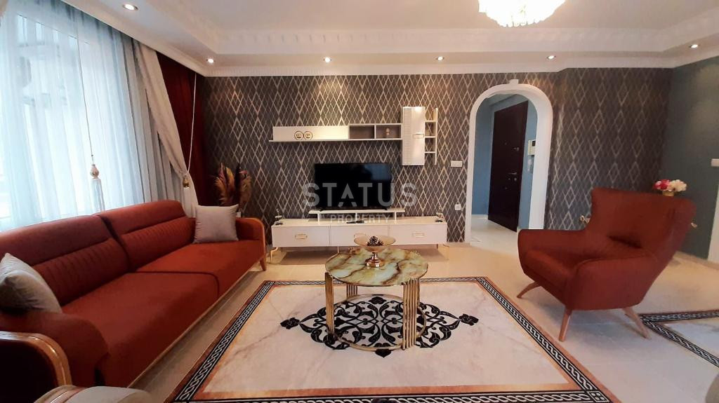 Квартира 2+1 с дизайнерским ремонтом в Махмутларе, 120 кв.м. фото 1
