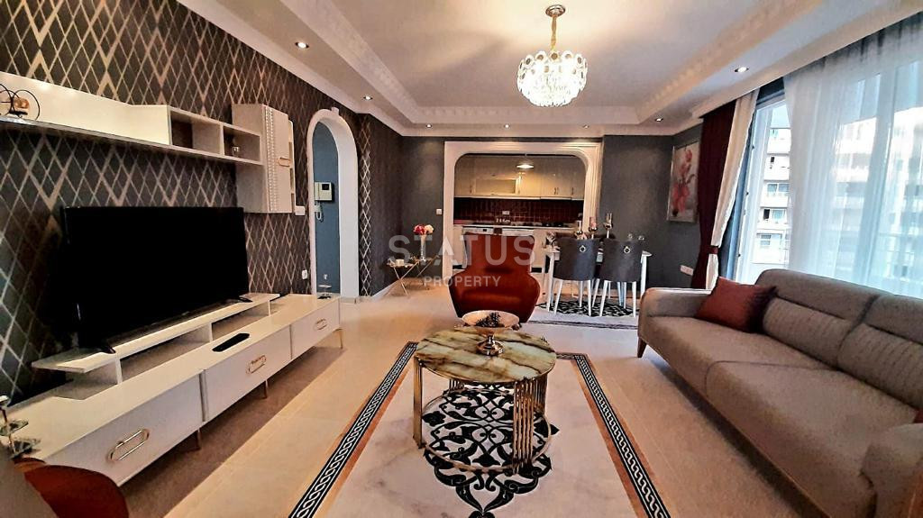 Квартира 2+1 с дизайнерским ремонтом в Махмутларе, 120 кв.м. фото 9