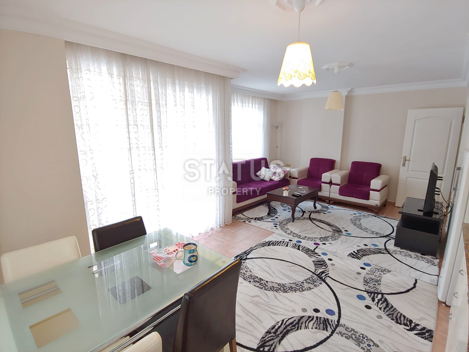 Apartment 1+1 on the first coastline in Kestel, 60 m2. фото 6