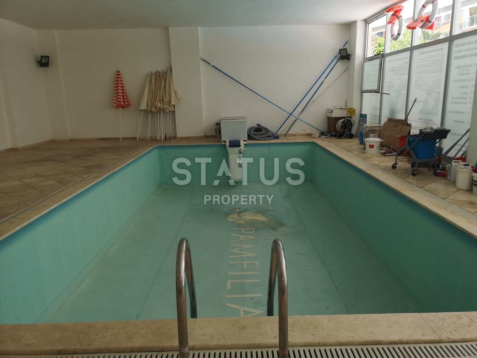 Недорогая квартира с мебелью в комплексе с инфраструктурой в районе Махмутлар фото 9