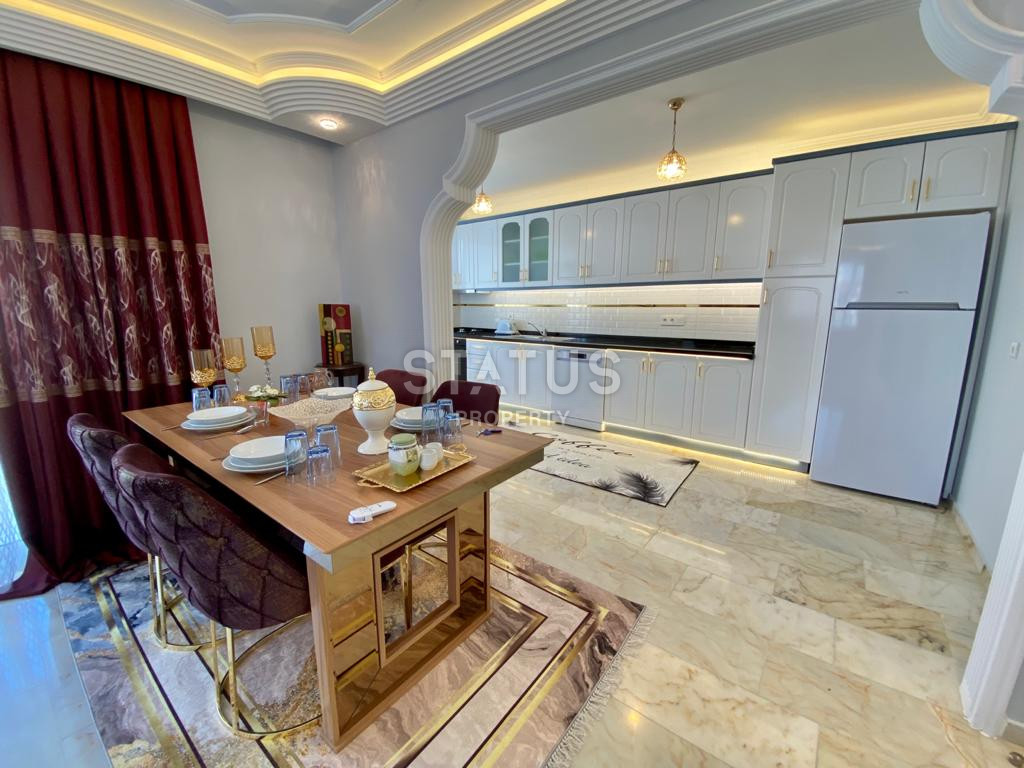 Квартира 2+1 с дизайнерским ремонтом в 500 метрах от моря, 127 кв.м. фото 2