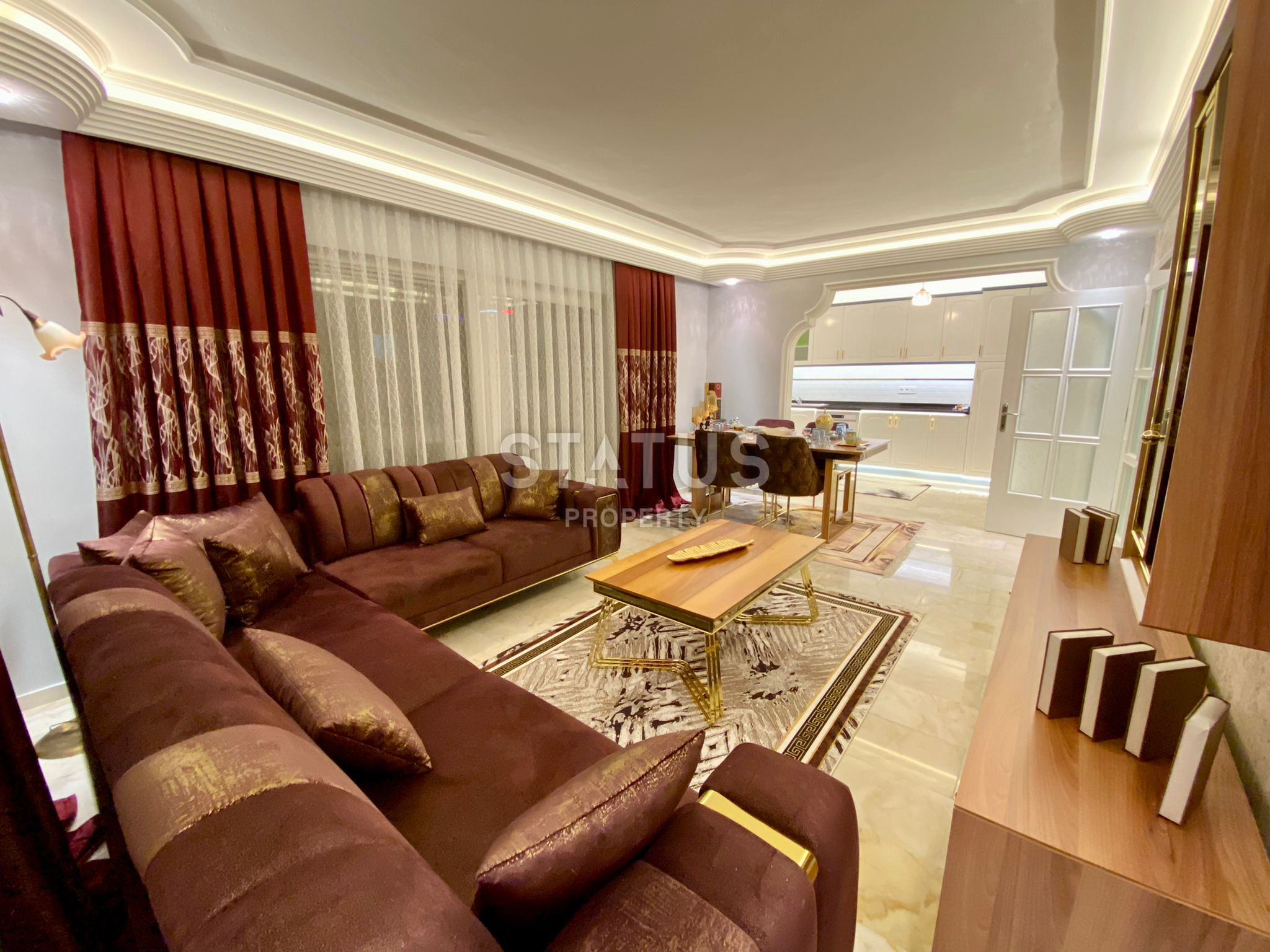 Квартира 2+1 с дизайнерским ремонтом в 500 метрах от моря, 127 кв.м. фото 21