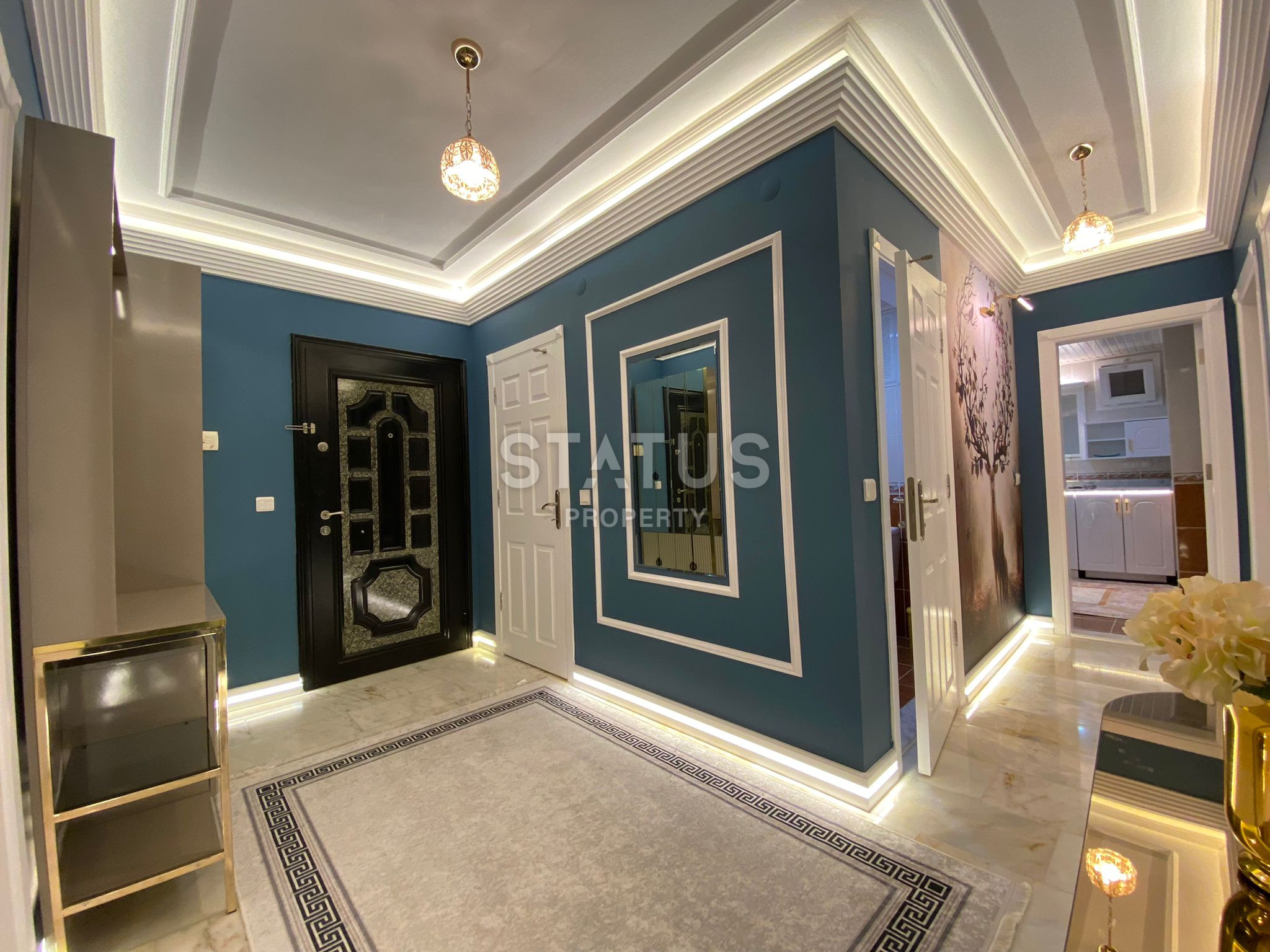 Квартира 2+1 с дизайнерским ремонтом в 500 метрах от моря, 127 кв.м. фото 22