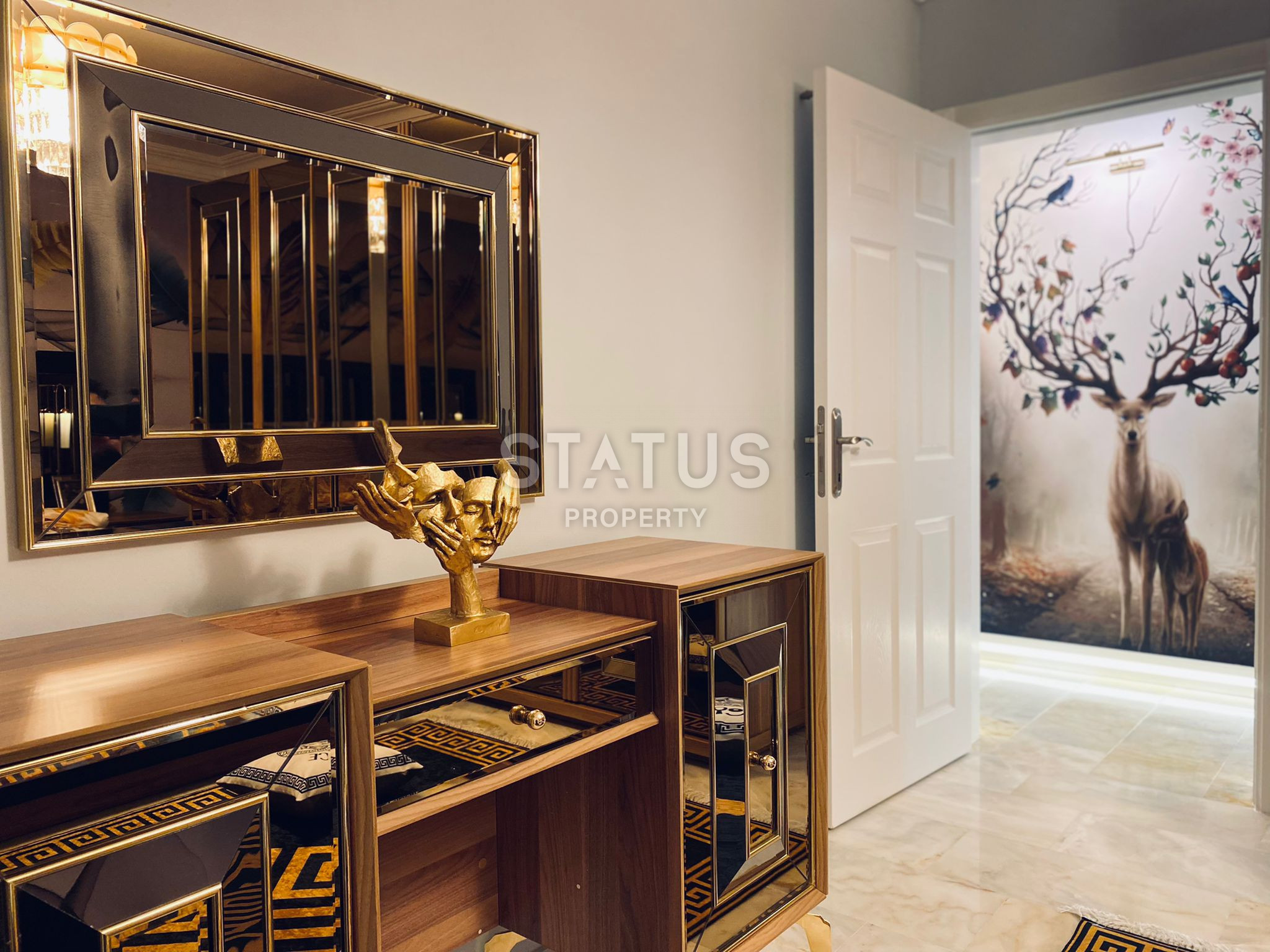 Квартира 2+1 с дизайнерским ремонтом в 500 метрах от моря, 127 кв.м. фото 23