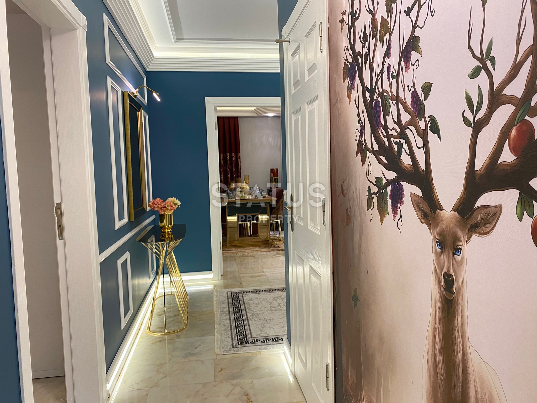 Квартира 2+1 с дизайнерским ремонтом в 500 метрах от моря, 127 кв.м. фото 24