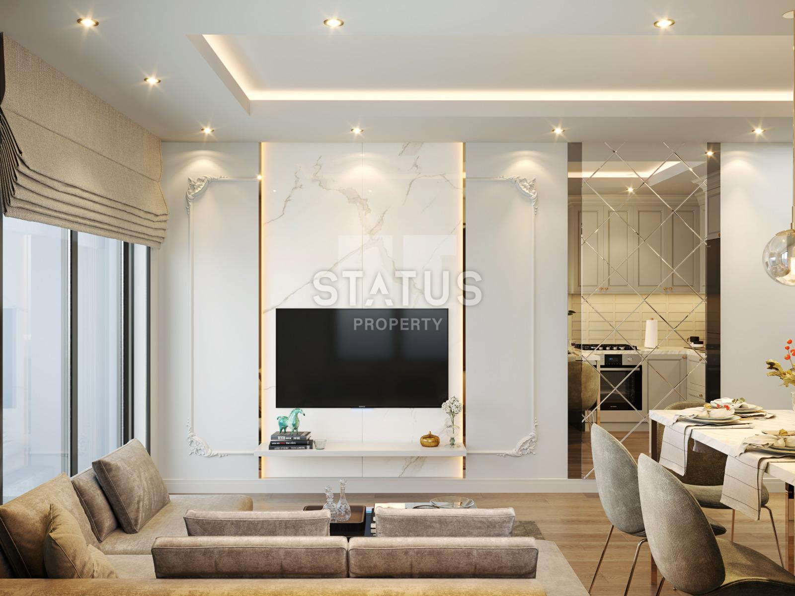 Комплекс на финальной стадии строительства в 300 метрах от моря в районе Газипаша, 48-85 м.кв фото 26