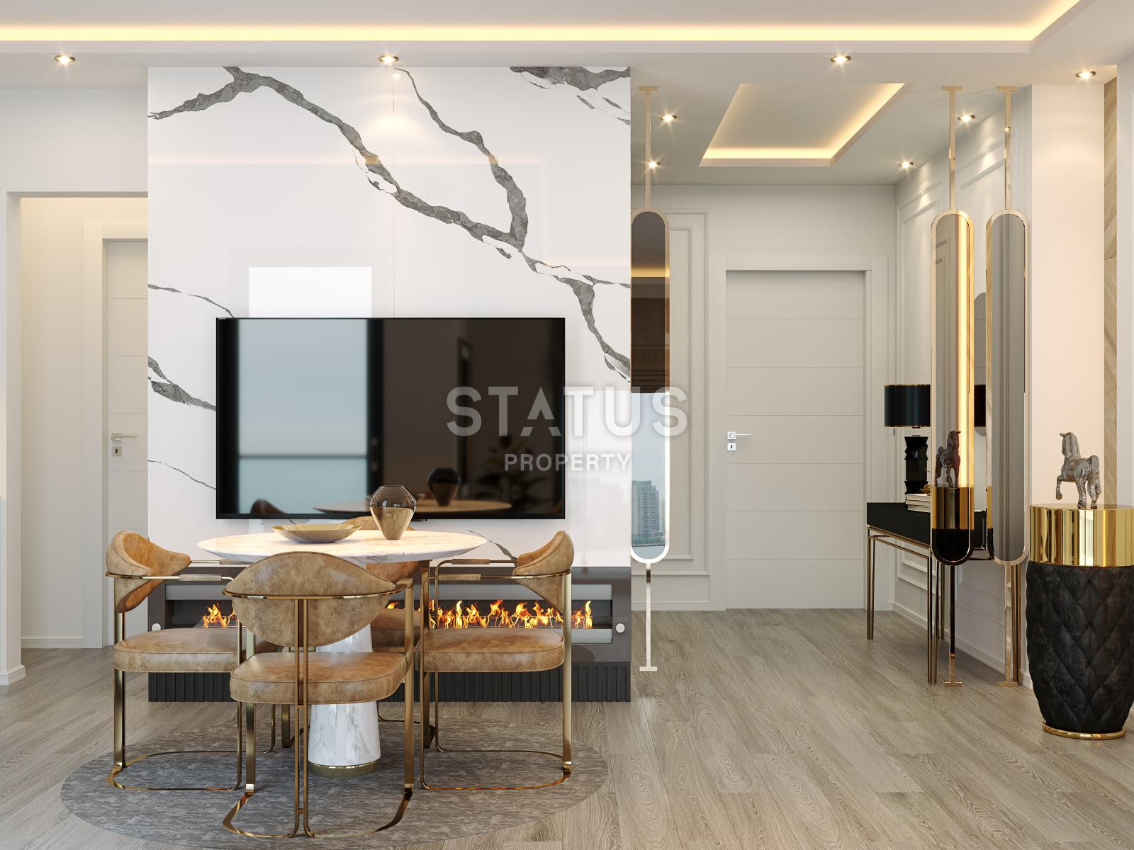 Комплекс на финальной стадии строительства в 300 метрах от моря в районе Газипаша, 48-85 м.кв фото 27