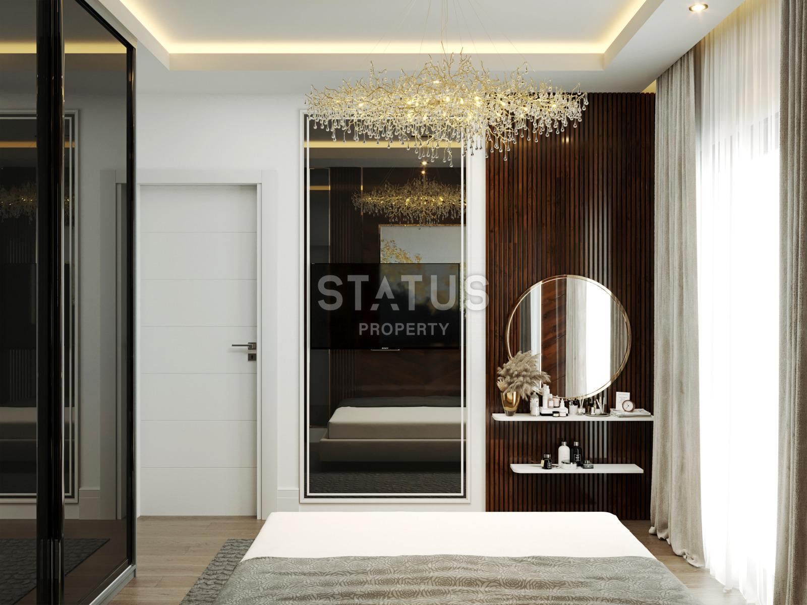 Комплекс на финальной стадии строительства в 300 метрах от моря в районе Газипаша, 48-85 м.кв фото 31