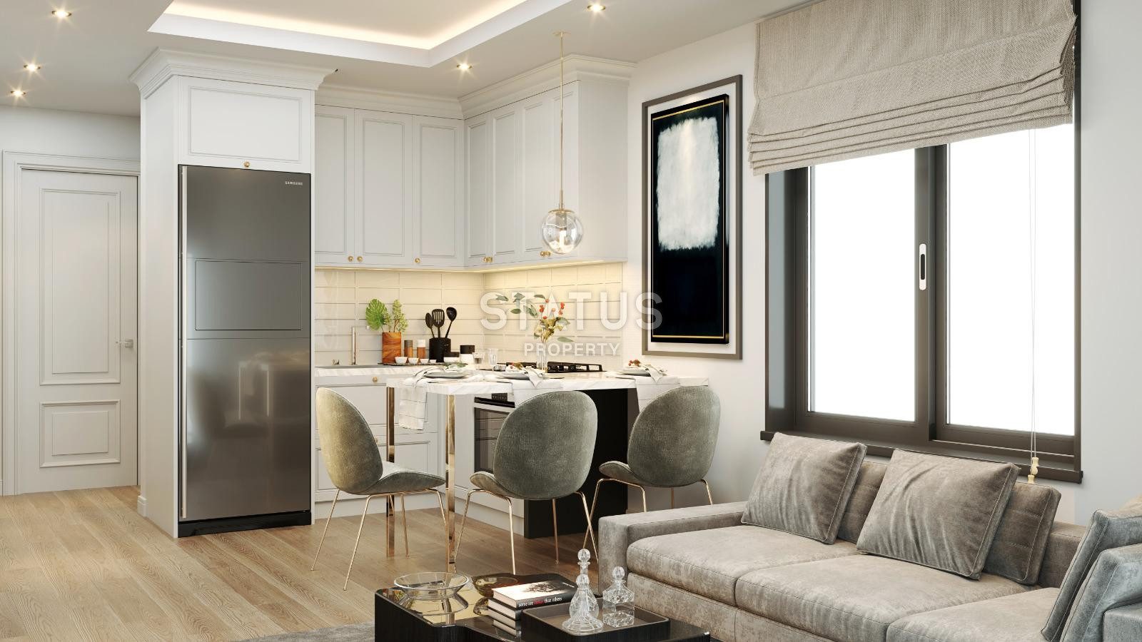 Комплекс на финальной стадии строительства в 300 метрах от моря в районе Газипаша, 48-85 м.кв фото 34