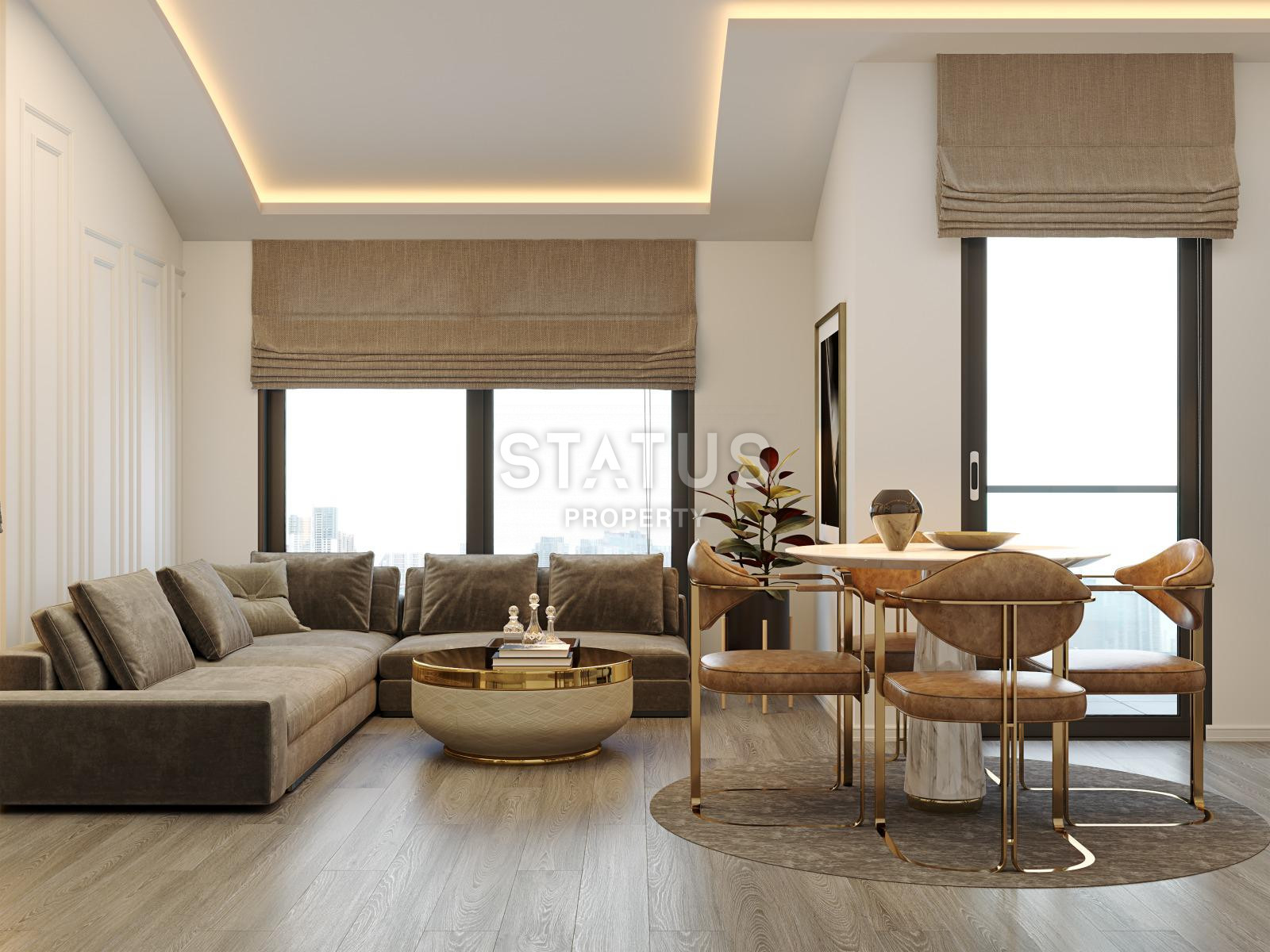 Комплекс на финальной стадии строительства в 300 метрах от моря в районе Газипаша, 48-85 м.кв фото 36