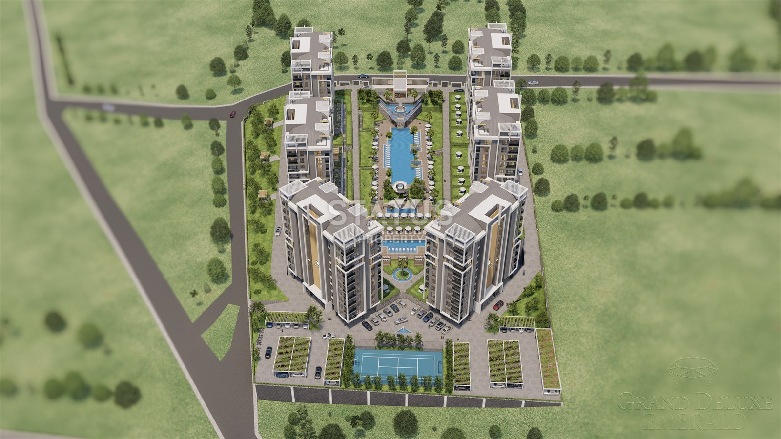 Элитный комплекс на стадии строительства с инфраструктурой 5 звездочного отеля! В районе Авсаллар. фото 9