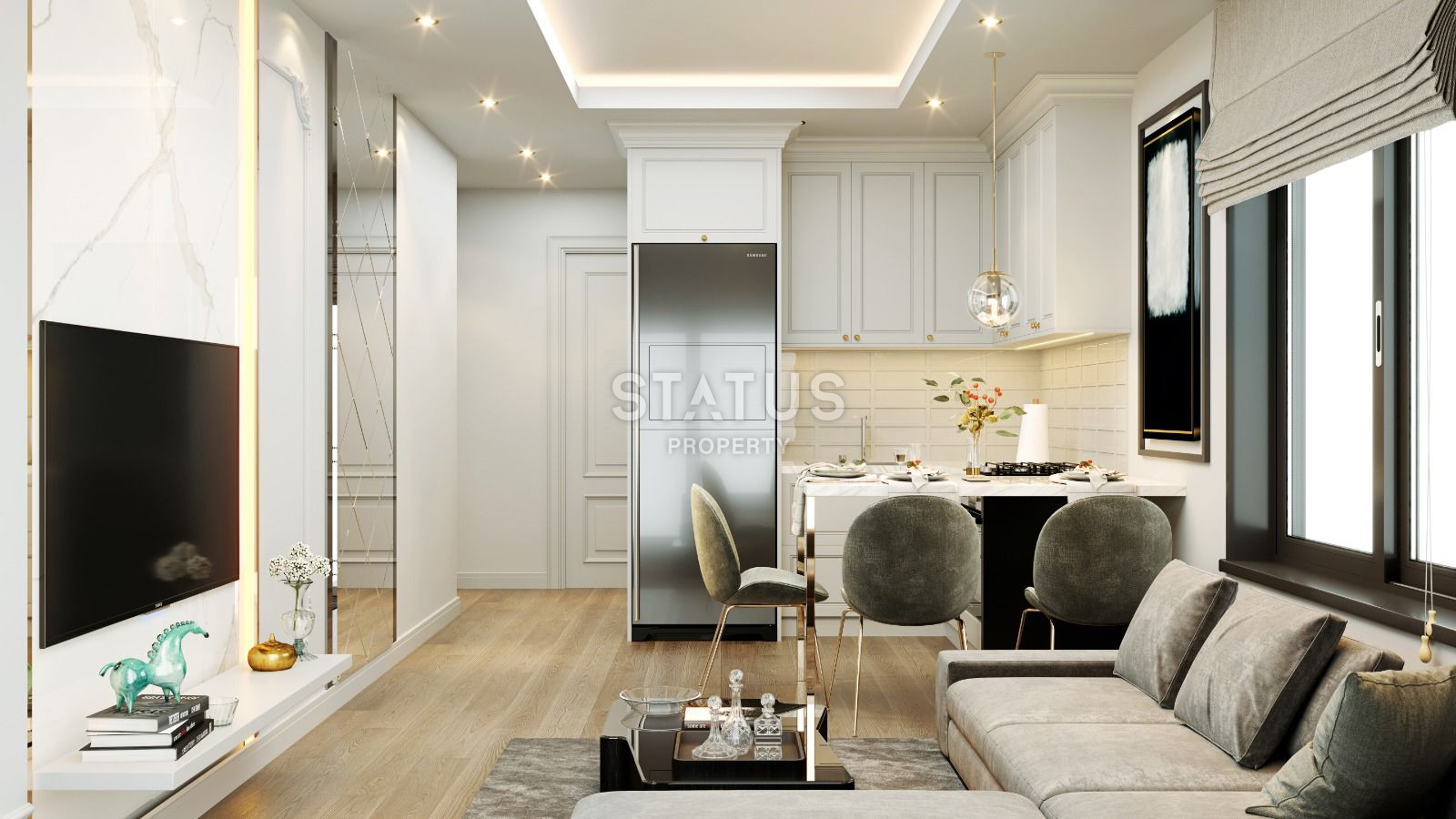 Выгодный инвестиционный проект на этапе котлована в самом центре района Махмутлар, 51-150 м.кв. фото 4