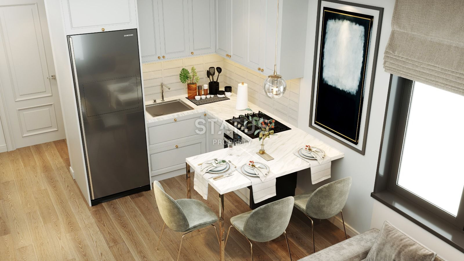 Выгодный инвестиционный проект на этапе котлована в самом центре района Махмутлар, 51-150 м.кв. фото 13