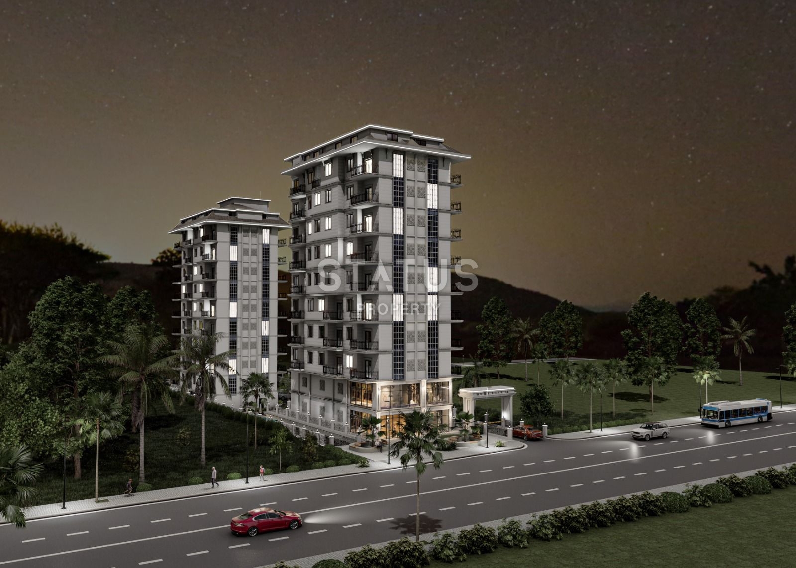 Выгодный инвестиционный проект на этапе котлована в самом центре района Махмутлар, 51-150 м.кв. фото 28