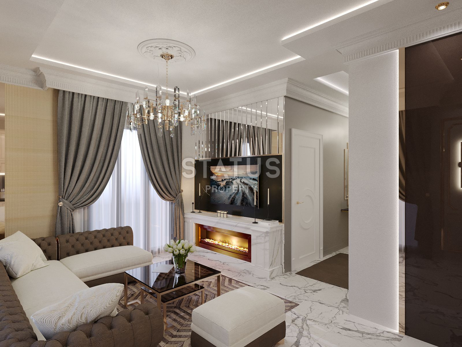 Выгодный инвестиционный проект на этапе котлована в самом центре района Махмутлар, 51-150 м.кв. фото 33