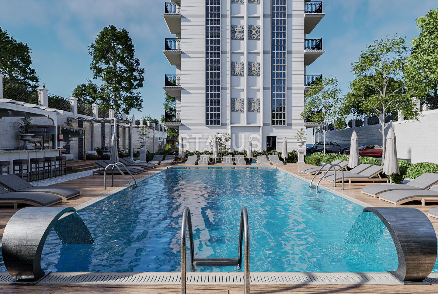 Выгодный инвестиционный проект на этапе котлована в самом центре района Махмутлар, 51-150 м.кв. фото 38