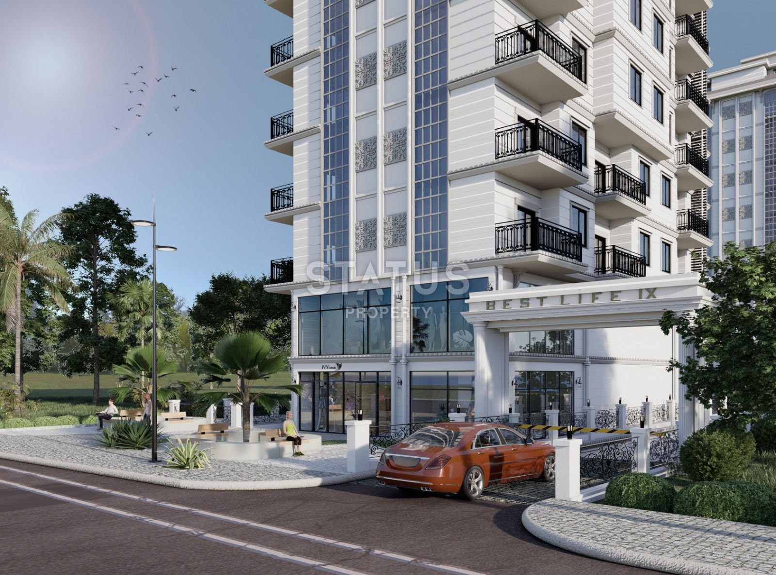 Выгодный инвестиционный проект на этапе котлована в самом центре района Махмутлар, 51-150 м.кв. фото 42