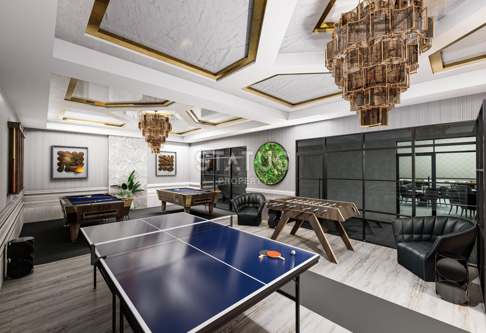 Выгодный инвестиционный проект на этапе котлована в самом центре района Махмутлар, 51-150 м.кв. фото 48