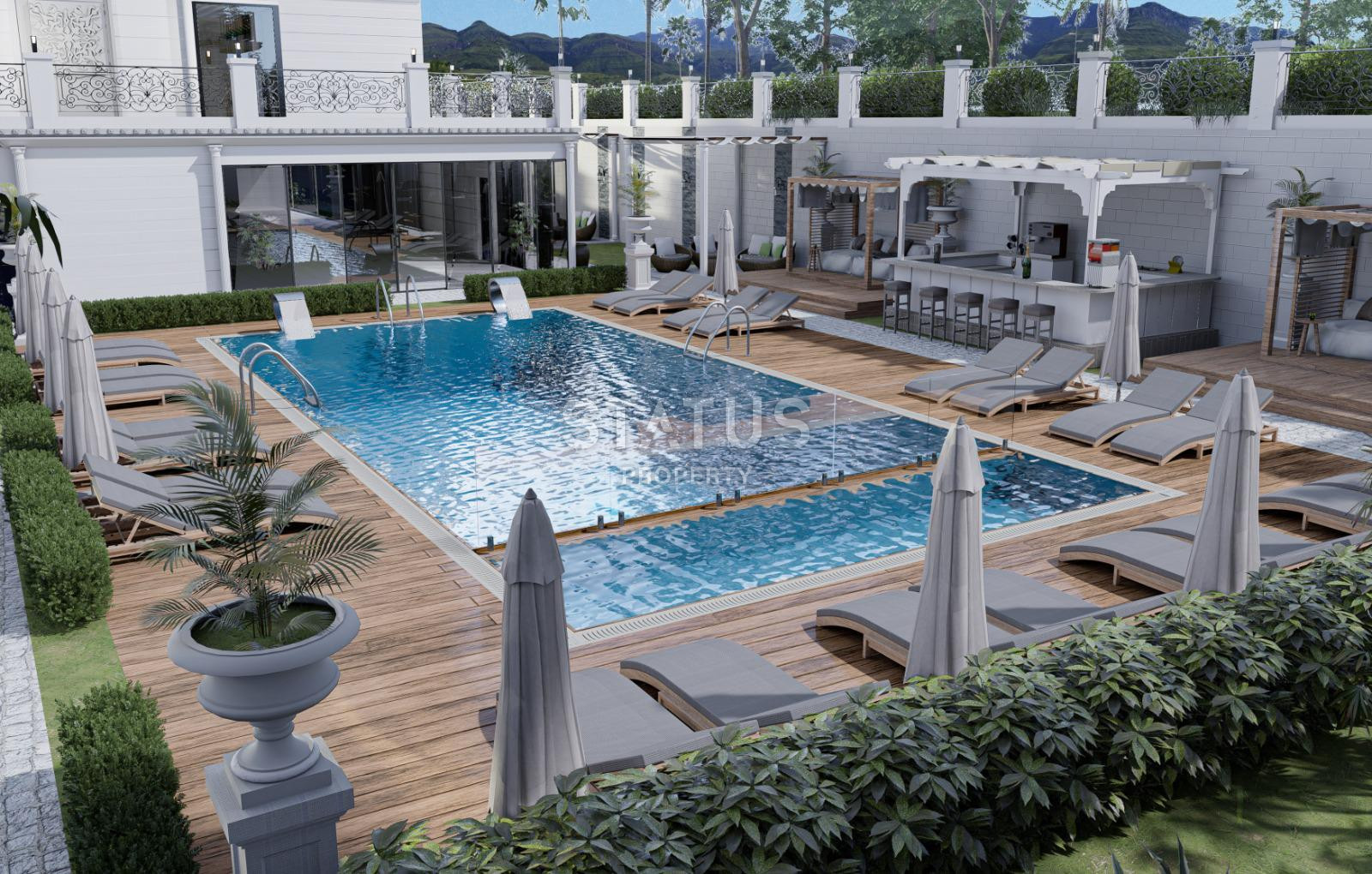 Выгодный инвестиционный проект на этапе котлована в самом центре района Махмутлар, 51-150 м.кв. фото 49