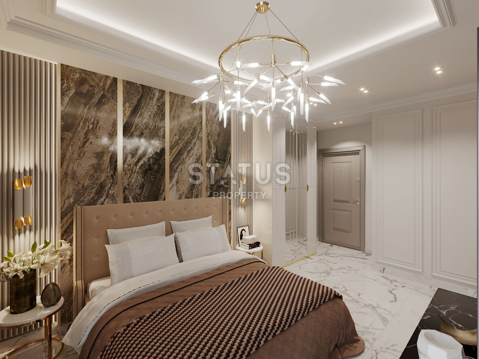 Выгодный инвестиционный проект на этапе котлована в самом центре района Махмутлар, 51-150 м.кв. фото 61