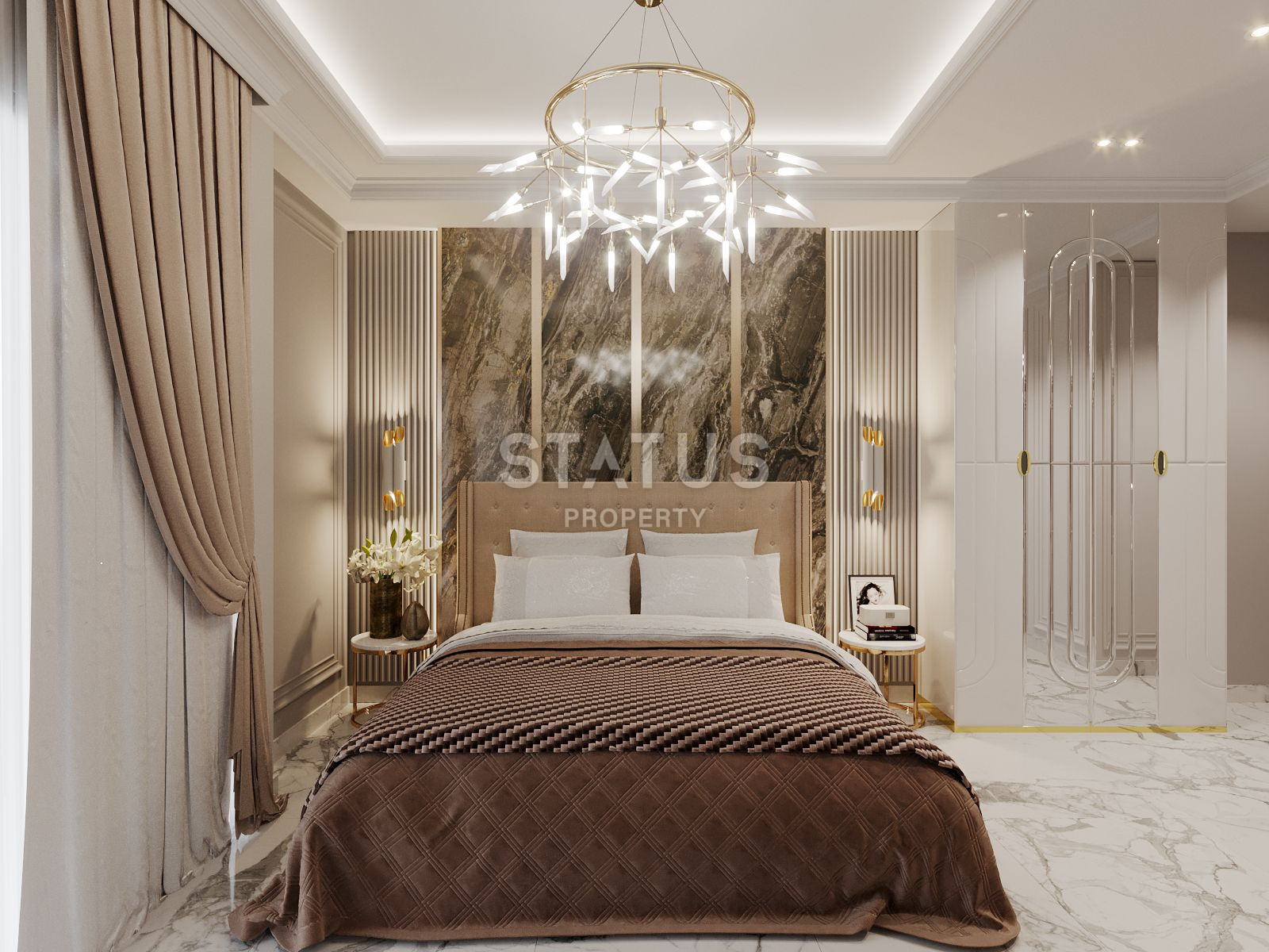 Выгодный инвестиционный проект на этапе котлована в самом центре района Махмутлар, 51-150 м.кв. фото 64