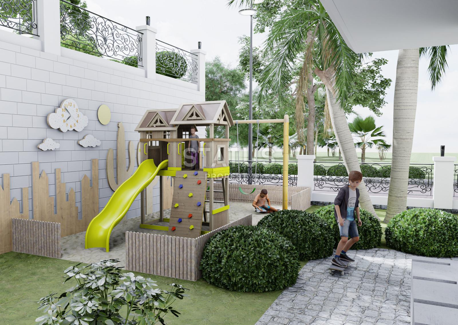 Выгодный инвестиционный проект на этапе котлована в самом центре района Махмутлар, 51-150 м.кв. фото 68