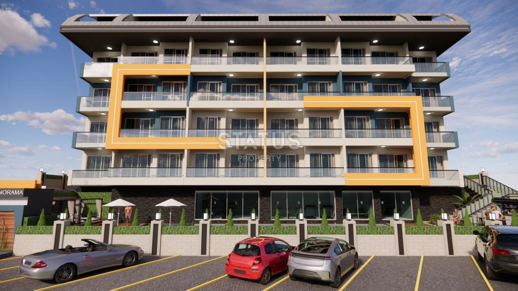 Новый проект на стадии строительства в Махмутларе,  55-110 кв.м. фото 10