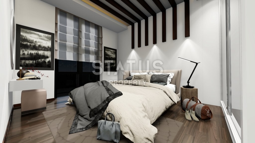 Новый инвестиционный проект повышенного комфорта с инфинити бассейном на крыше в районе Махмутлар 65-135 кв.м. фото 11