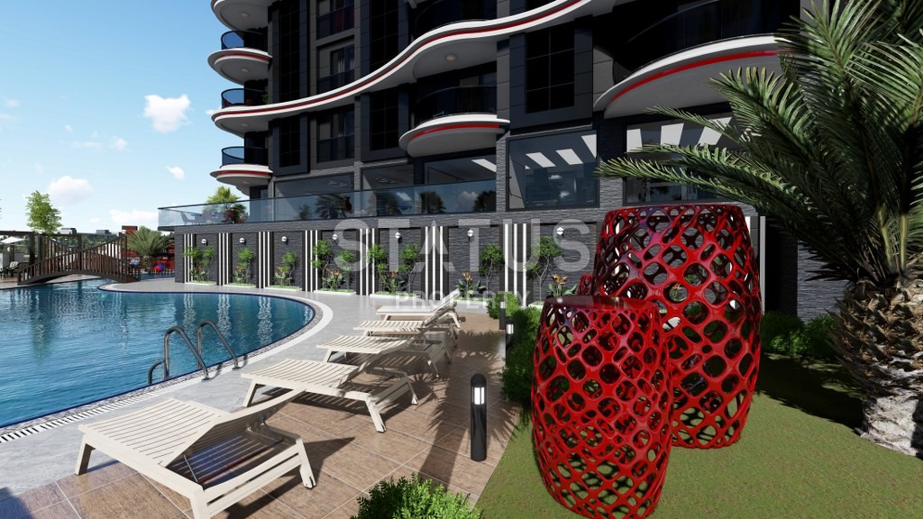 Новый инвестиционный проект повышенного комфорта с инфинити бассейном на крыше в районе Махмутлар 65-135 кв.м. фото 16